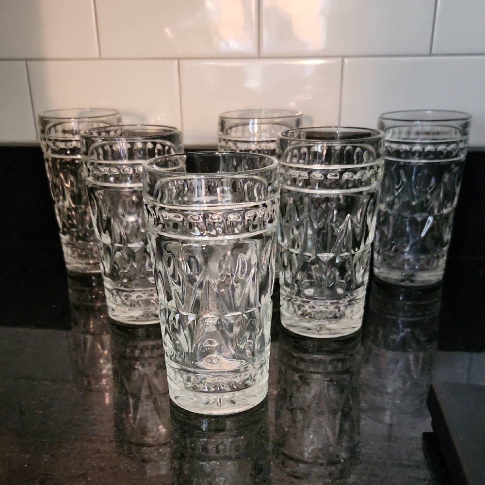 Indiana Glass Colony Park Lane Drinkware Collection